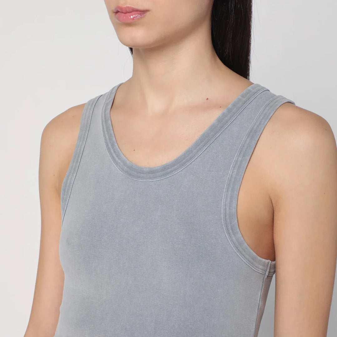 Entire Studios - Grey tank top in cotton Brand Shirts &amp; Tops XS