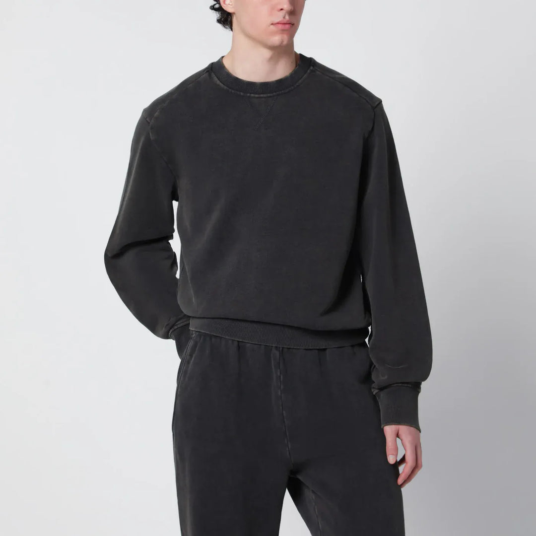 Entire Studios - Washed black cotton crewneck sweatshirt Brand Shirts &amp; Tops S