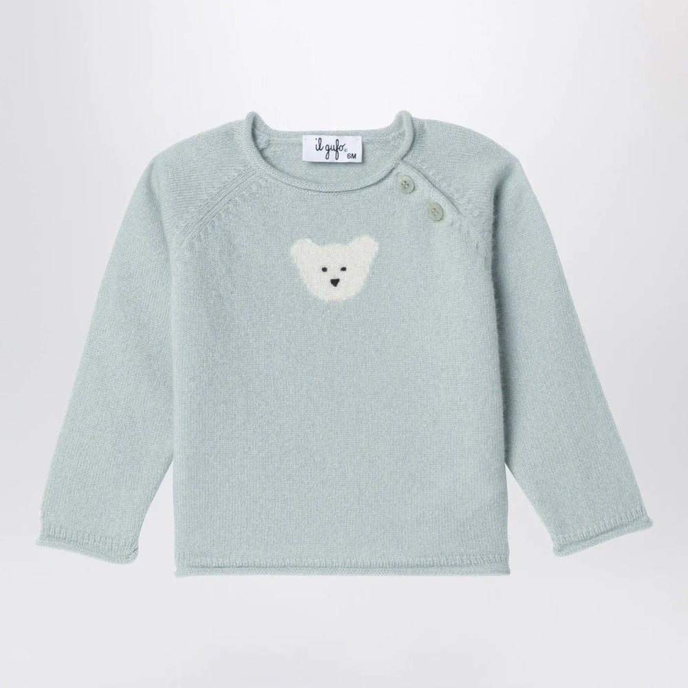 Il Gufo - Light green wool pullover Brand Shirts & Tops 6