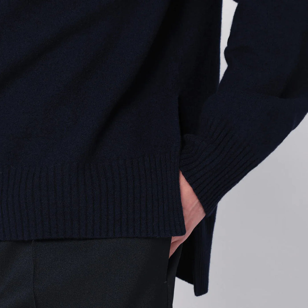 Jil Sander - Midnight blue cotton T-shirt Brand Shirts &amp; Tops