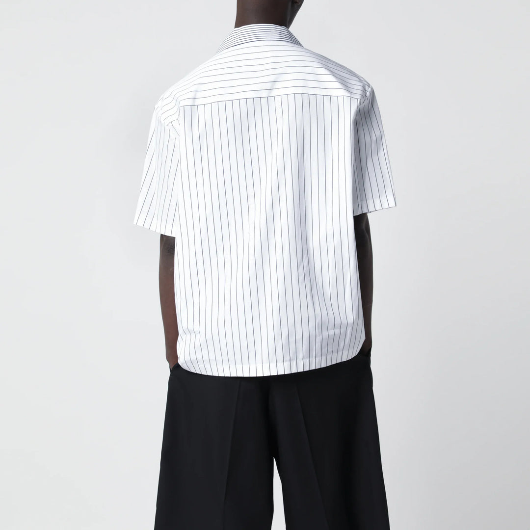 Jil Sander - Shirt in lightweight striped cotton Brand Shirts &amp; Tops