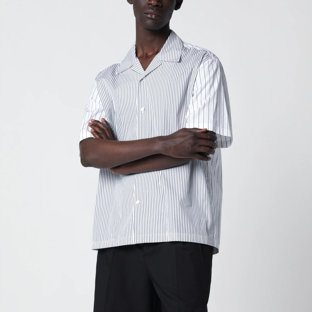 Jil Sander - Shirt in lightweight striped cotton Brand Shirts & Tops 46 IT