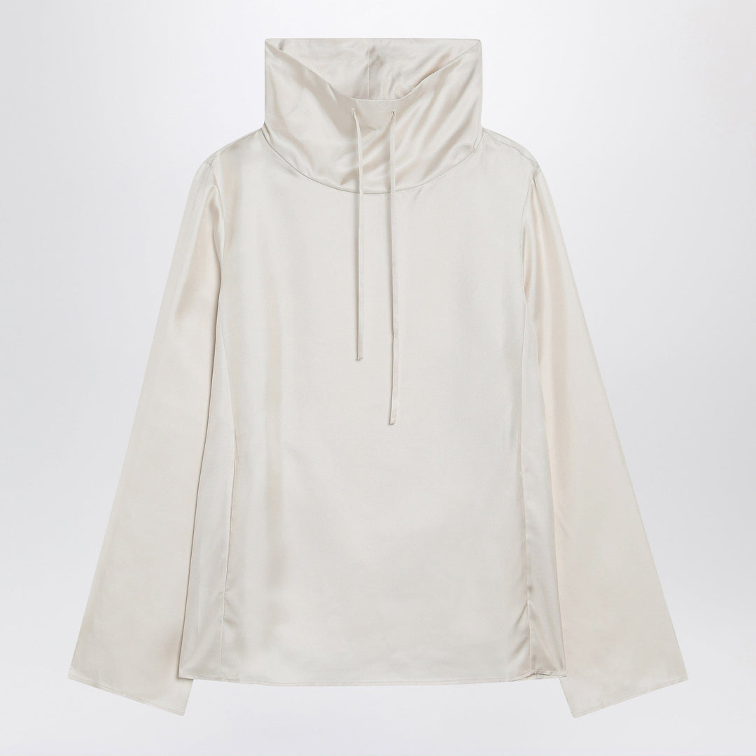 Shirts & Tops LouLou De Saison - Ivory Cyna silk blouse Brand