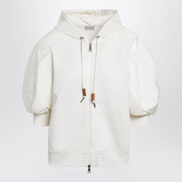 Shirts &amp; Tops Moncler - White short-sleeve jersey sweatshirt Brand