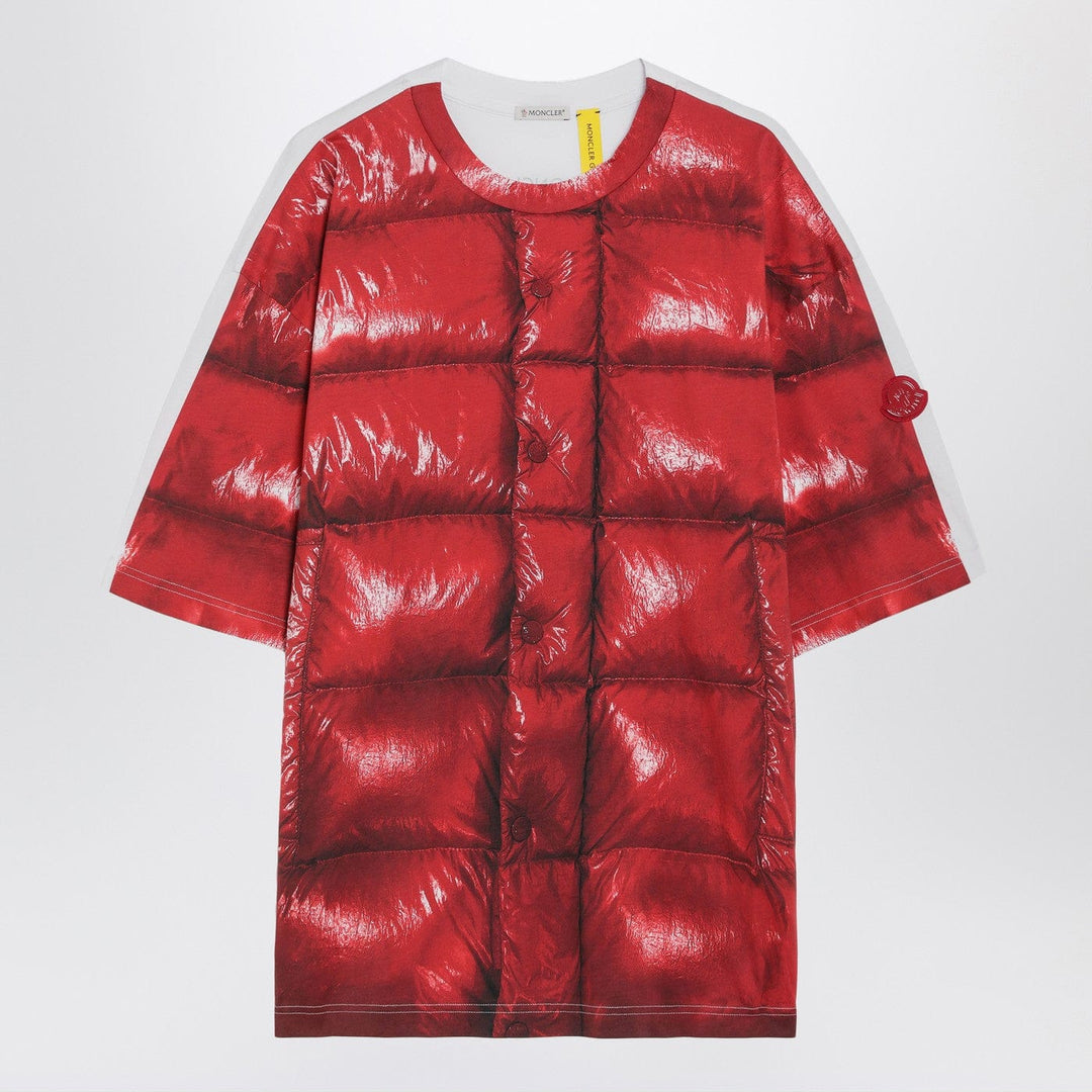 Shirts & Tops Moncler X A$AP Rocky - Red cotton T-shirt with digital print Brand