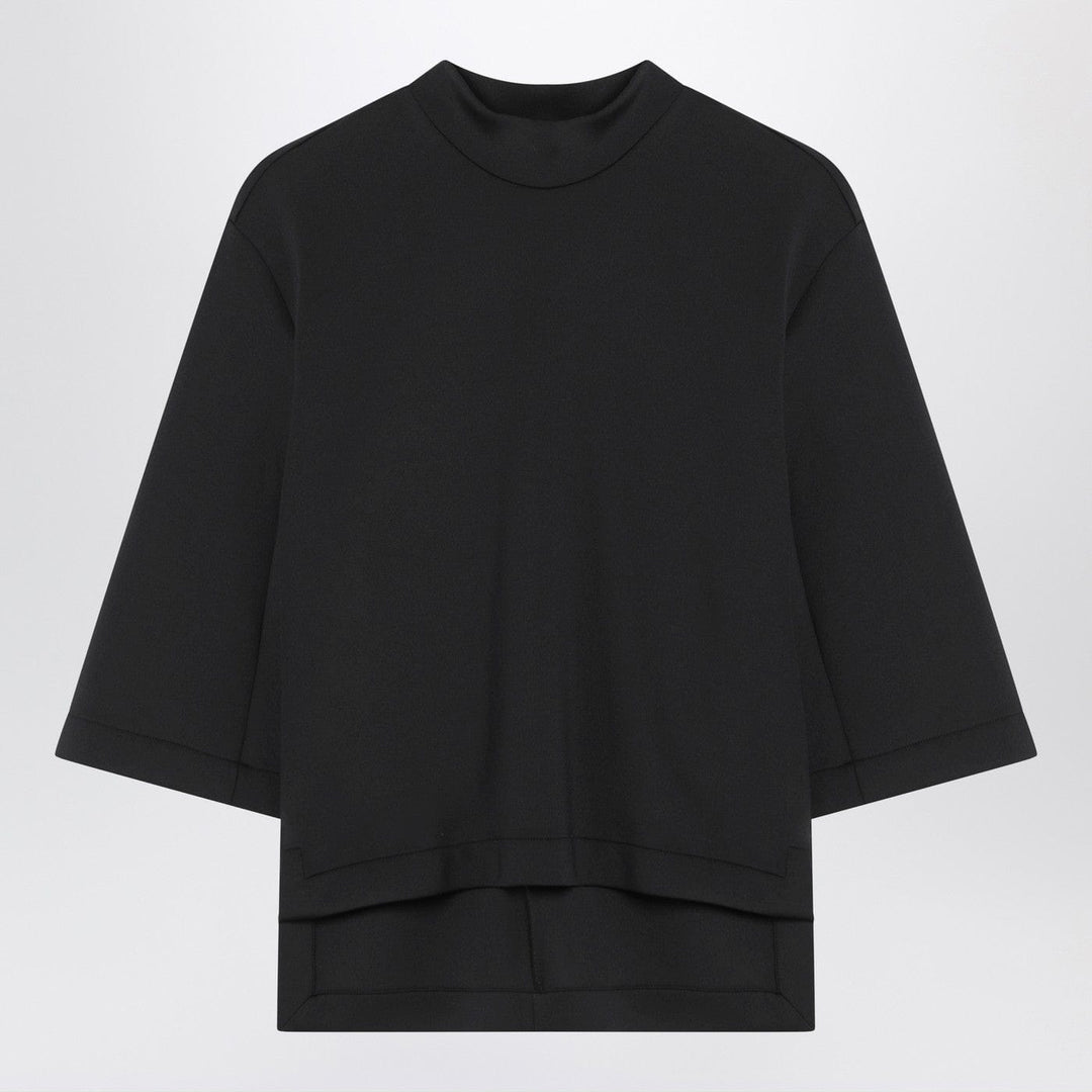 Shirts & Tops Moncler X Edward Enninful - Black top with asymmetric hem Brand