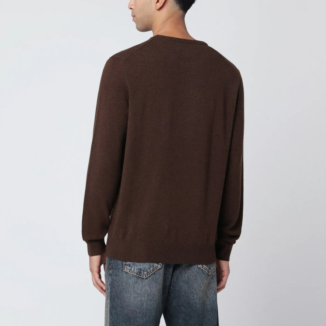 Polo Ralph Lauren - Brown wool sweater Brand Shirts &amp; Tops XL