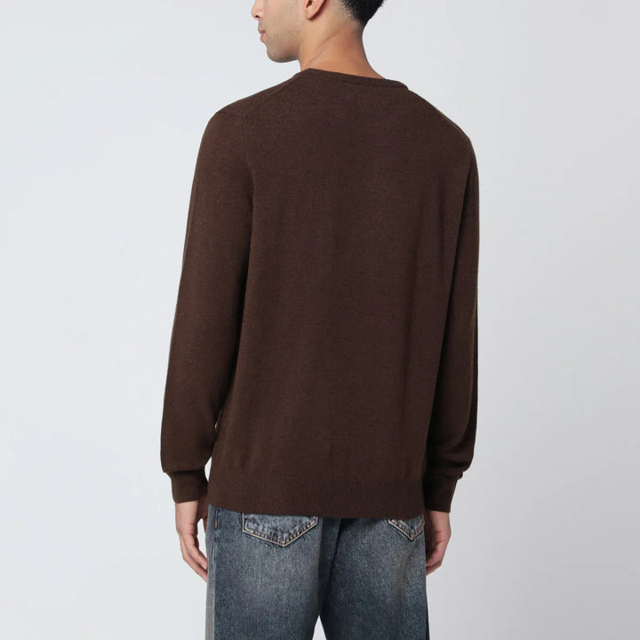 Polo Ralph Lauren - Brown wool sweater Brand Shirts &amp; Tops XL