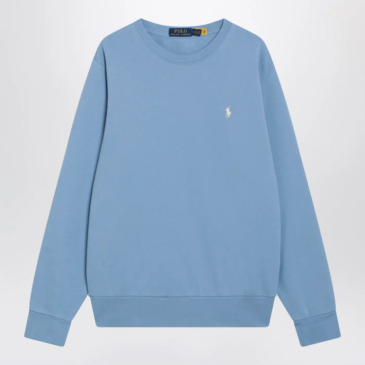 Polo Ralph Lauren - Light blue cotton crew-neck sweatshirt Brand Shirts &amp; Tops S