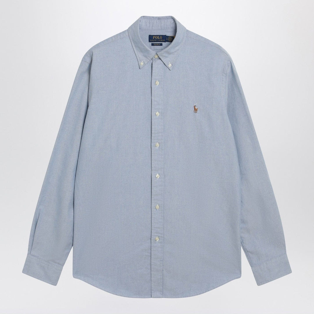 Shirts & Tops Polo Ralph Lauren - Light blue Oxford shirt Custom-fit Brand
