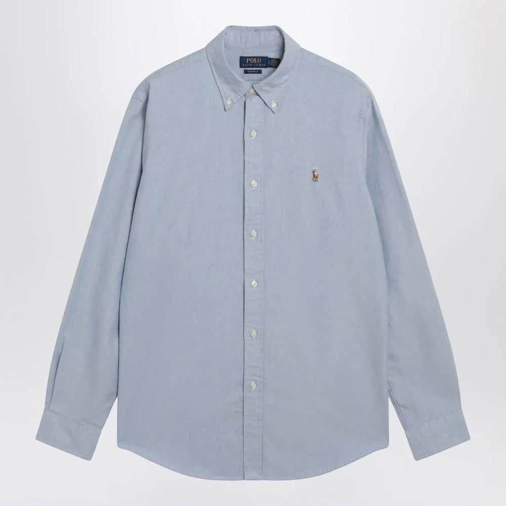 Polo Ralph Lauren - Light blue Oxford shirt Custom-fit Brand Shirts & Tops S