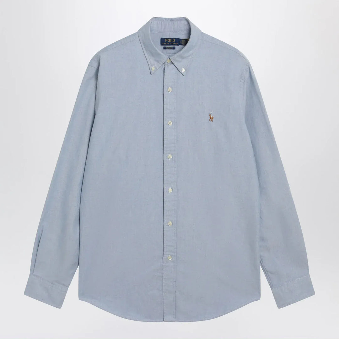 Polo Ralph Lauren - Light blue Oxford shirt Custom-fit Brand Shirts &amp; Tops S