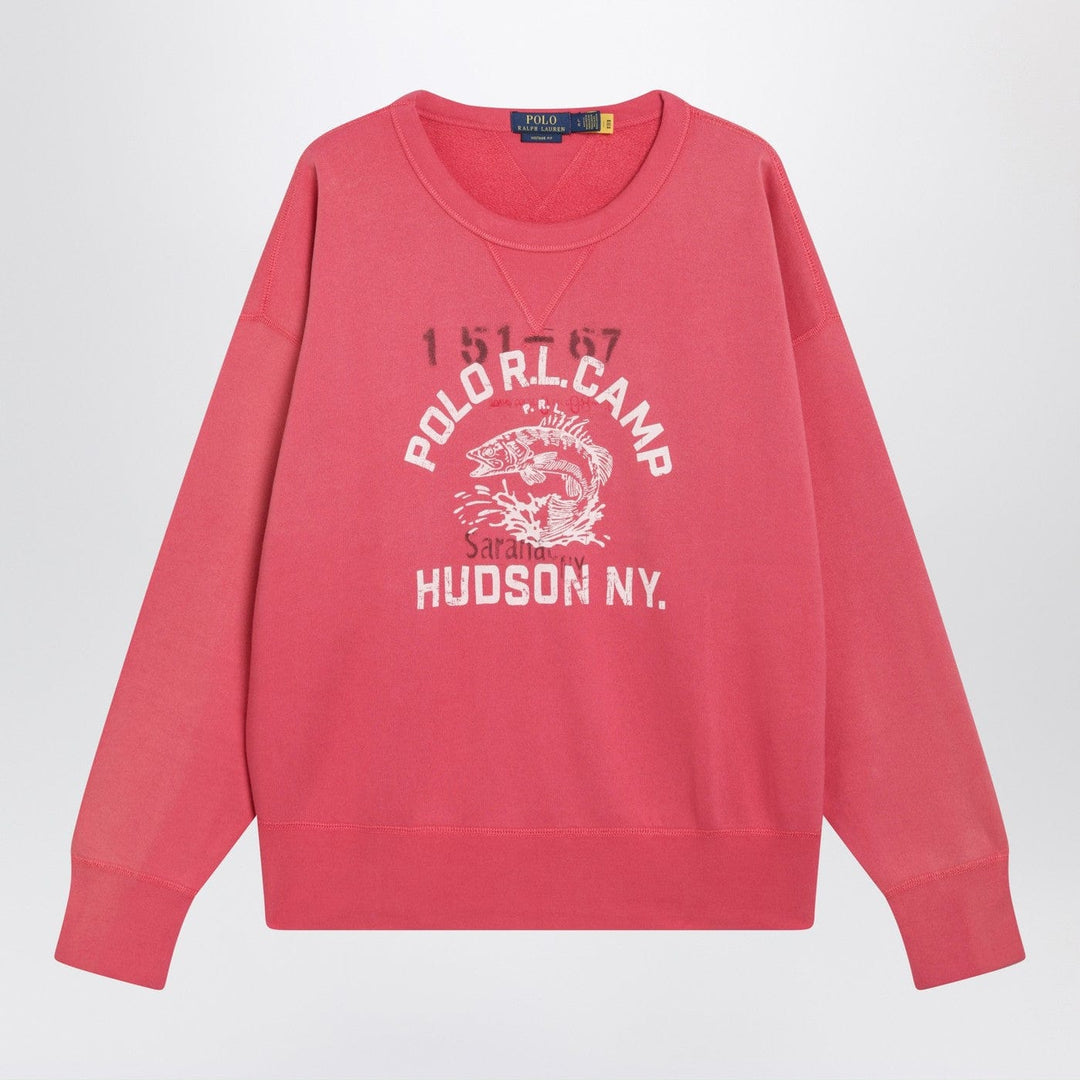 Shirts & Tops Polo Ralph Lauren - Light red sweatshirt with logo print Brand