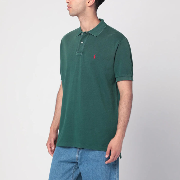 Polo Ralph Lauren - Washed forest green cotton polo Brand Shirts &amp; Tops XL