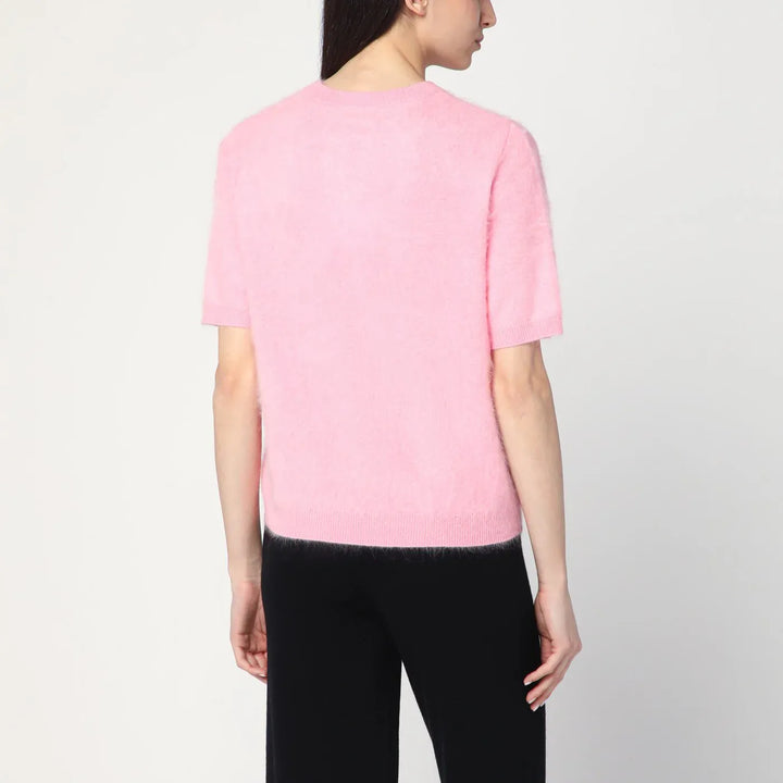 Soft Goat - Pink brushed cashmere sweater Brand Shirts &amp; Tops L