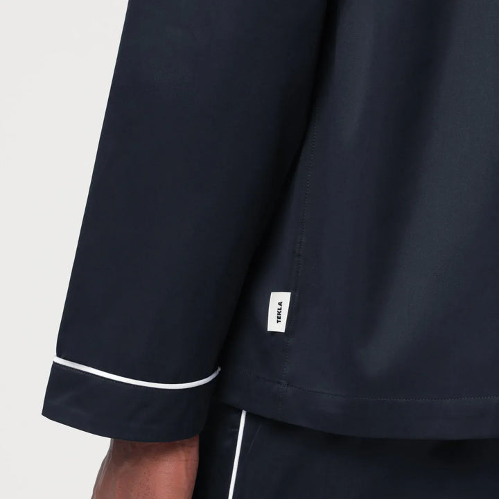 Tekla - Blue/white pyjama shirt Brand Shirts &amp; Tops L
