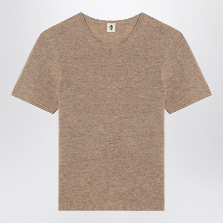 Shirts &amp; Tops 8 UK the garment - Camel colour Como sweater in wool Brand