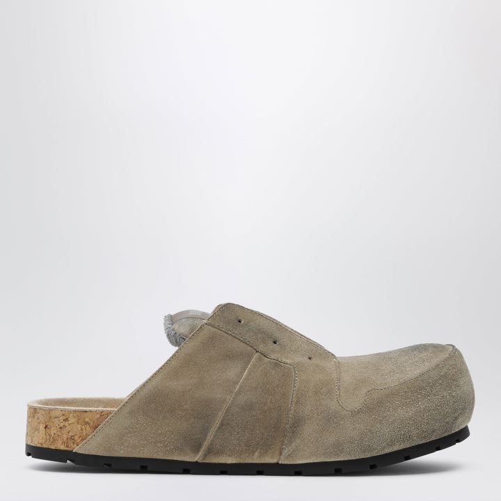 Shoes Balenciaga - Dumbo sabot in distressed suede calfskin Brand