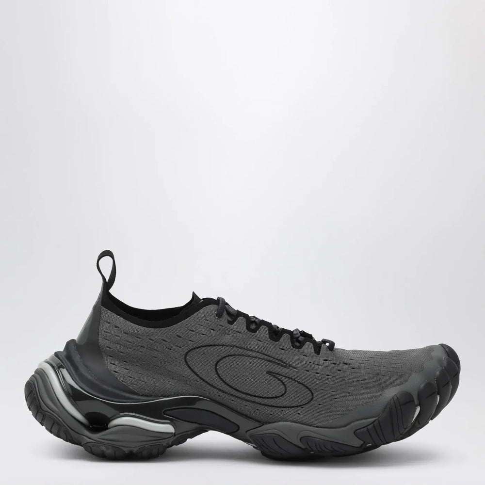 Balenciaga - Gray Anatomic Runner Sneakers Brand Shoes 40 IT