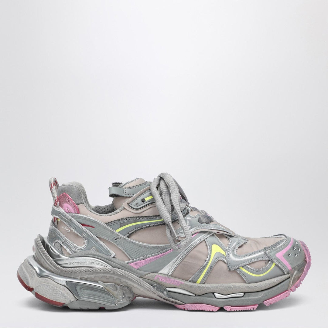 Shoes Balenciaga - Runner 2.0 grey/yellow/pink sneakers Brand