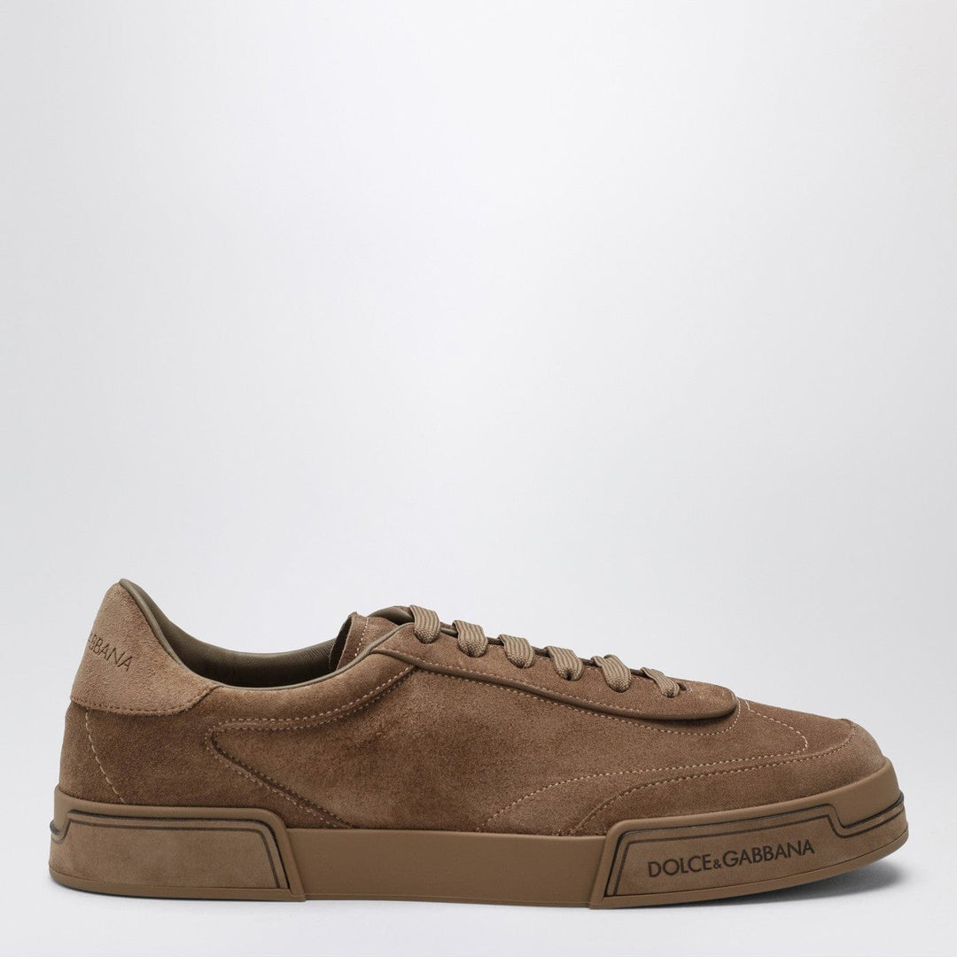 Shoes Dolce&Gabbana - Portofino Light sneakers in hazelnut suede Brand