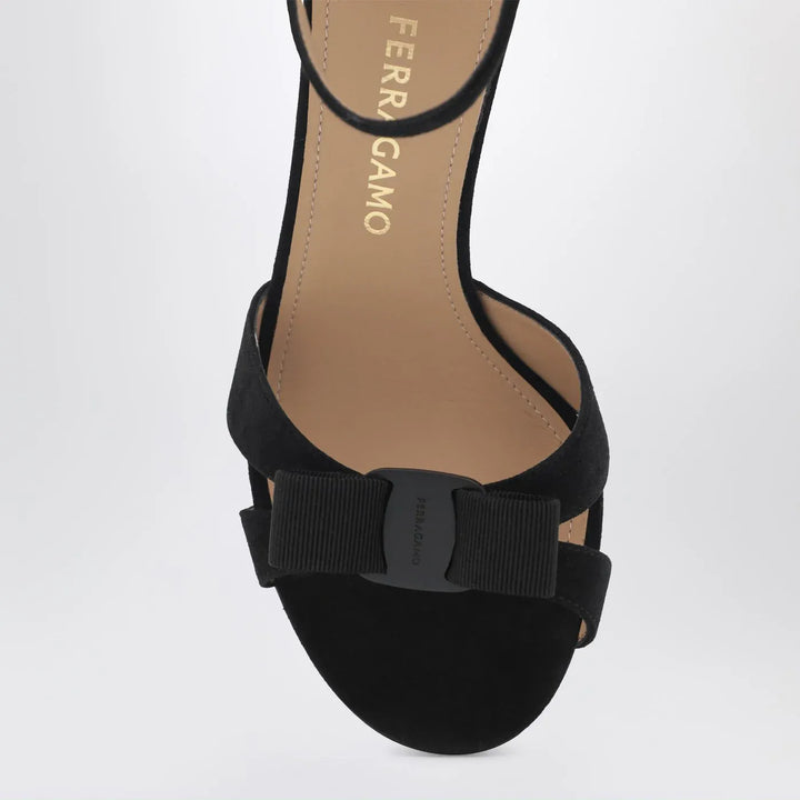 Ferragamo - Vara bow sandal black Brand Shoes