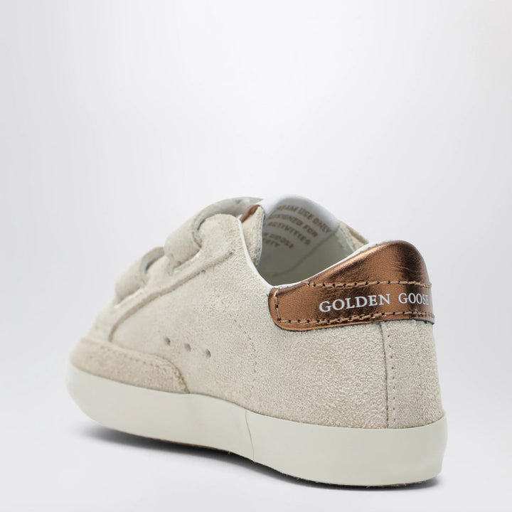 Golden Goose - Baby Old School sneakers in beige/copper Brand Shoes