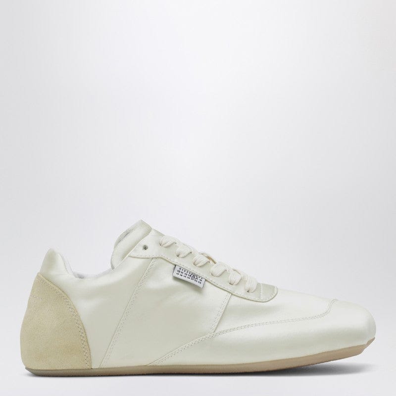 Shoes MM6 Maison Margiela - Factory sneaker in white satin - 37 IT Brand