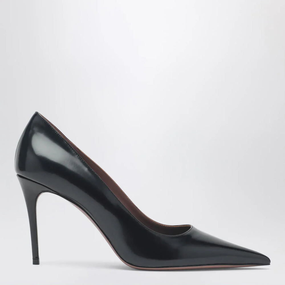 Paris Texas - Vera 85 black leather pumps Brand Shoes 36 IT