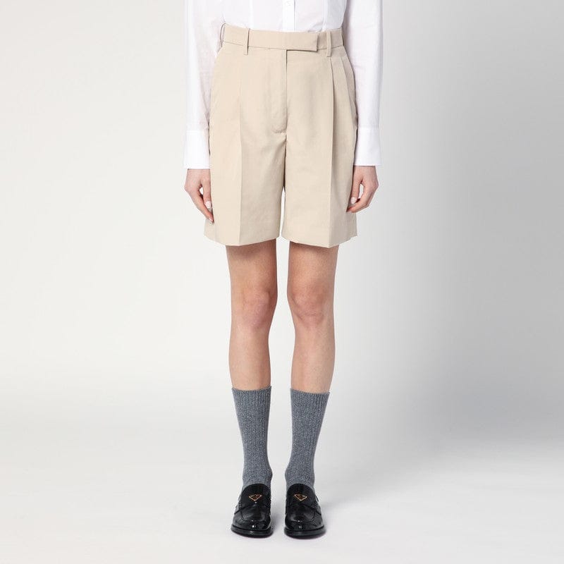 Shorts Thom Browne - Khaki Bermuda shorts in cotton blend - 40 IT Brand
