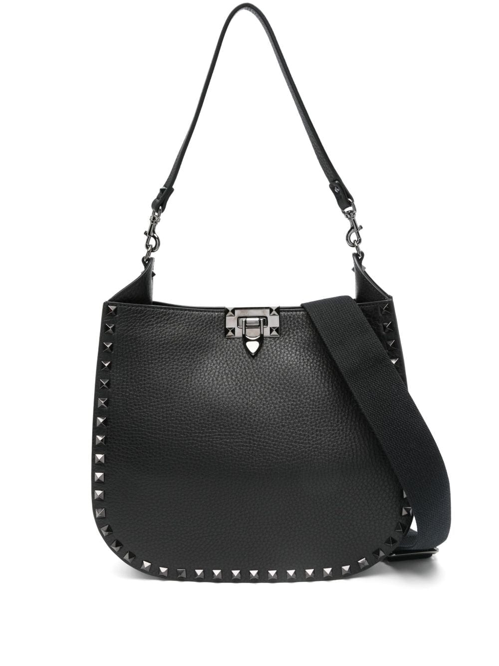 Valentino Garavani Shoulder UNI Valentino Garavani Rockstud Leather Hobo Bag Valentino Garavani Rockstud Leather Hobo Bag Brand