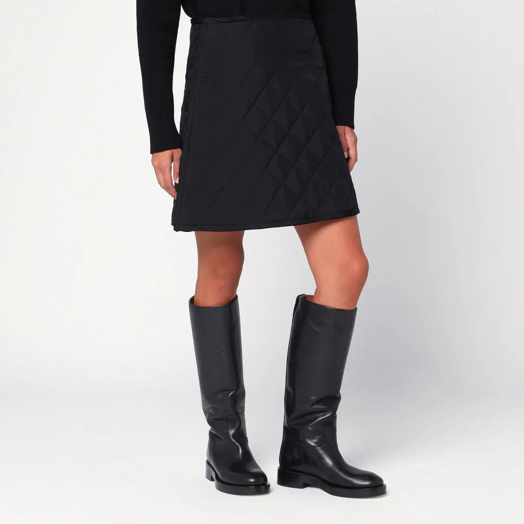 Jil Sander - Black quilted skirt Brand Skirts