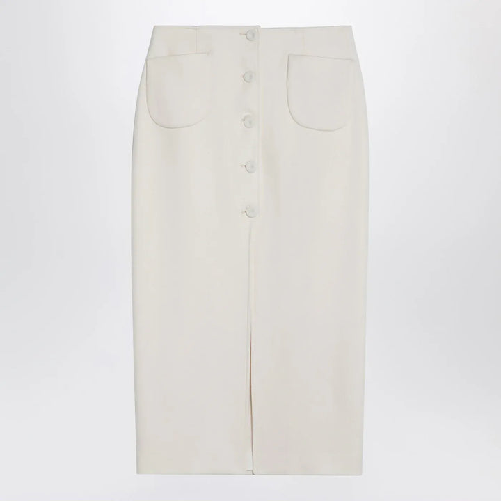 Margaux Lönnberg - White Jagger midi skirt Brand Skirts 34  FR