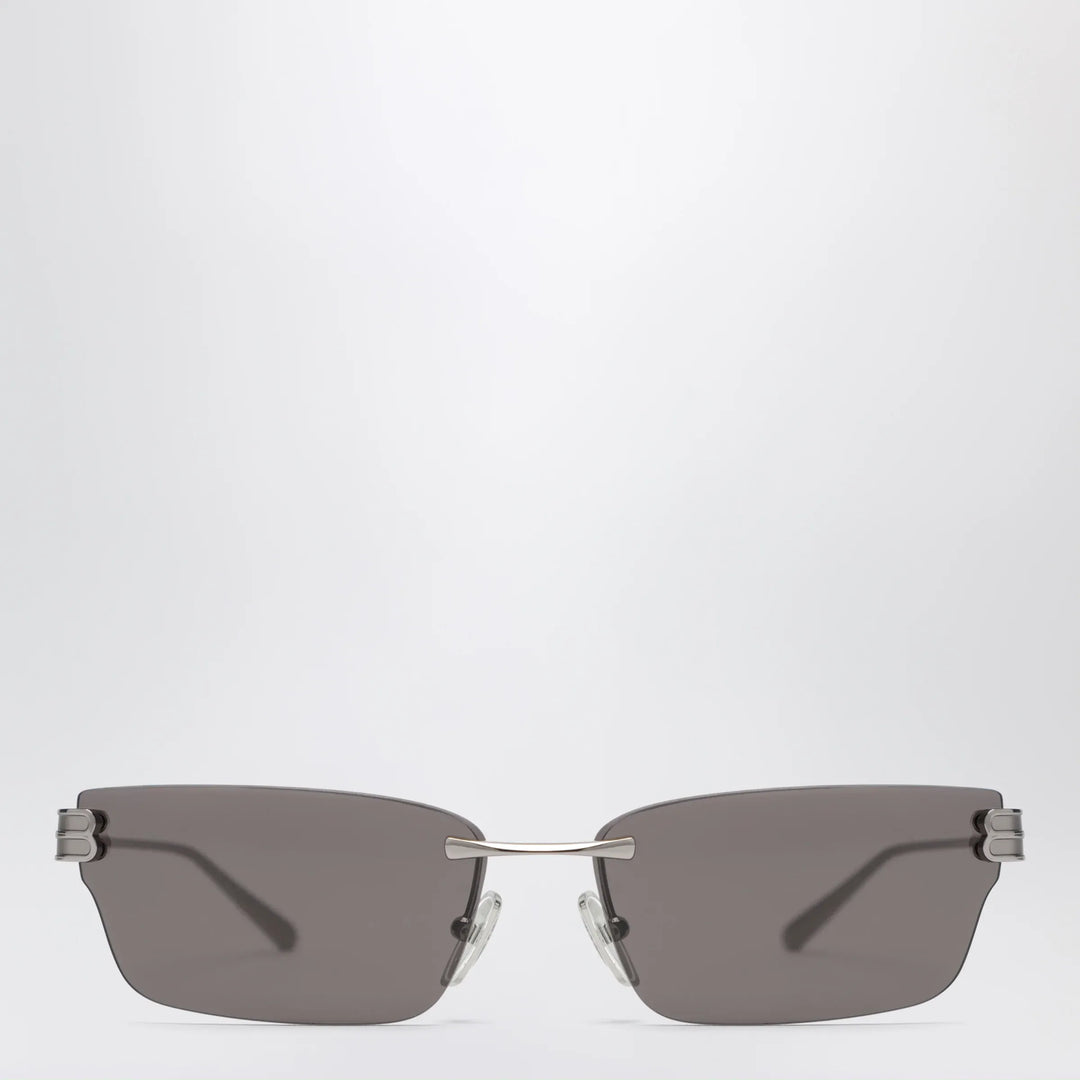 Balenciaga - Gossip rectangular Silver/Black sunglasses Brand Sunglasses TU