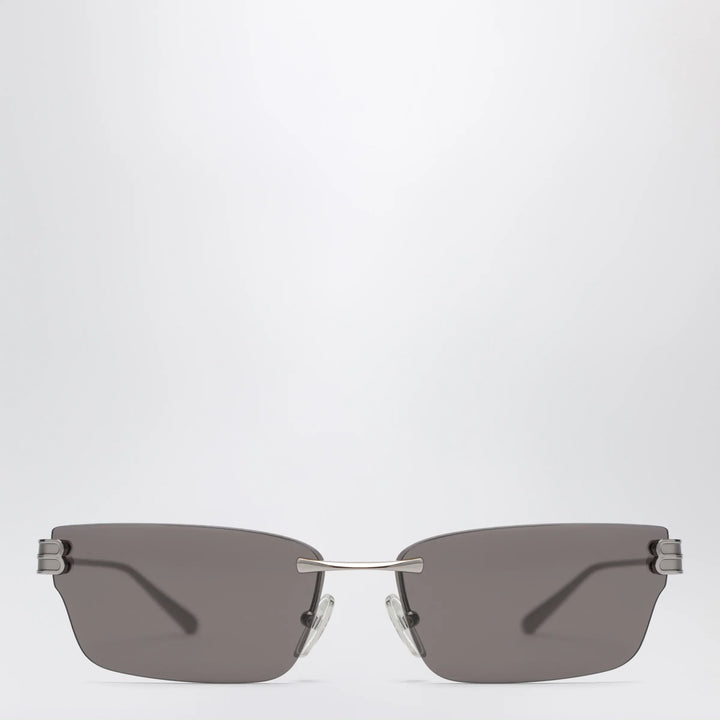 Balenciaga - Gossip rectangular Silver/Black sunglasses Brand Sunglasses TU