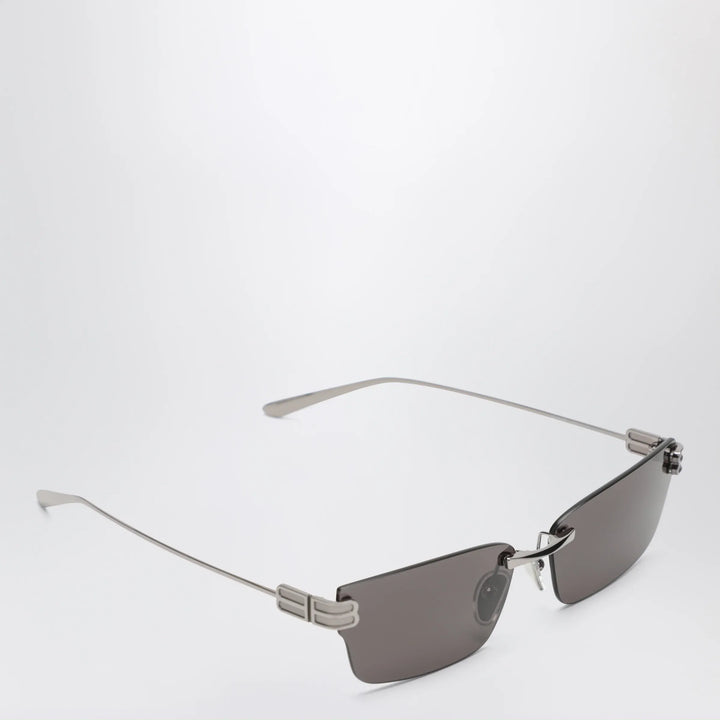 Balenciaga - Gossip rectangular Silver/Black sunglasses Brand Sunglasses TU