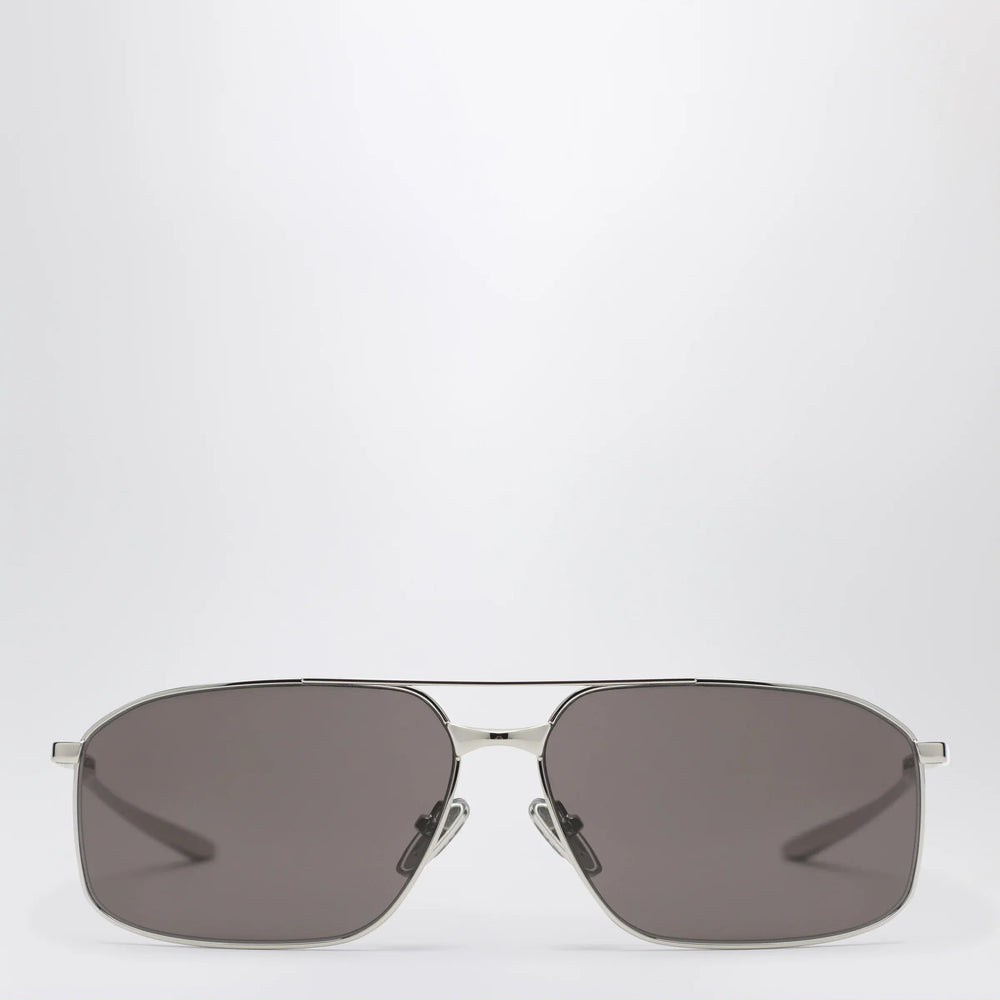 Balenciaga - Rectangular Silver/Black sunglasses Brand Sunglasses TU