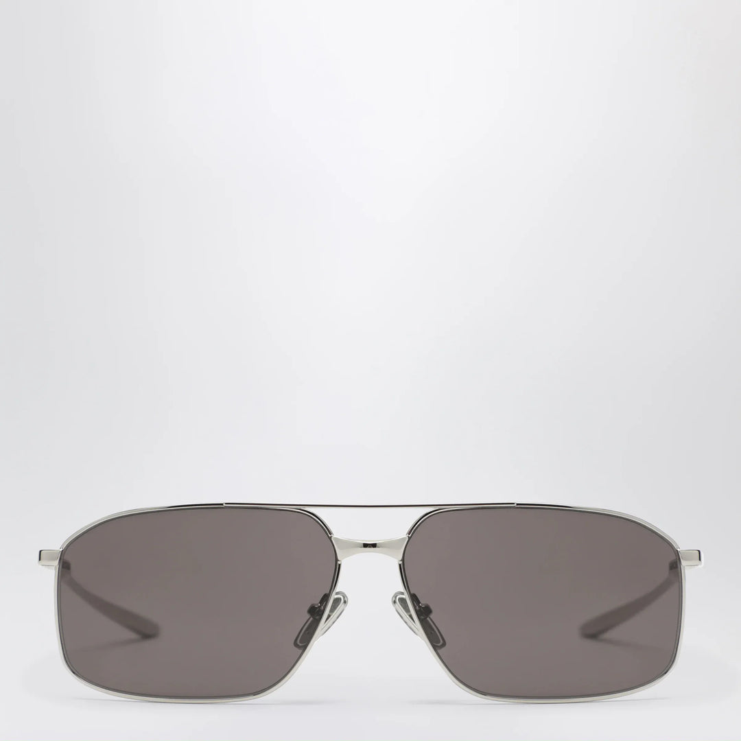 Balenciaga - Rectangular Silver/Black sunglasses Brand Sunglasses TU
