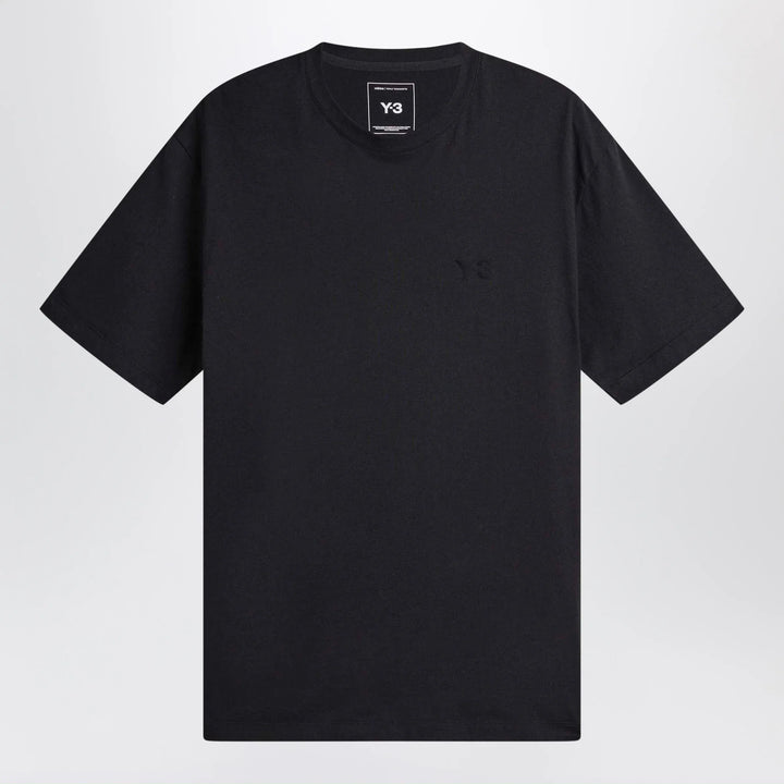 adidas Y-3 - Black T-shirt with logo Brand T-Shirt S