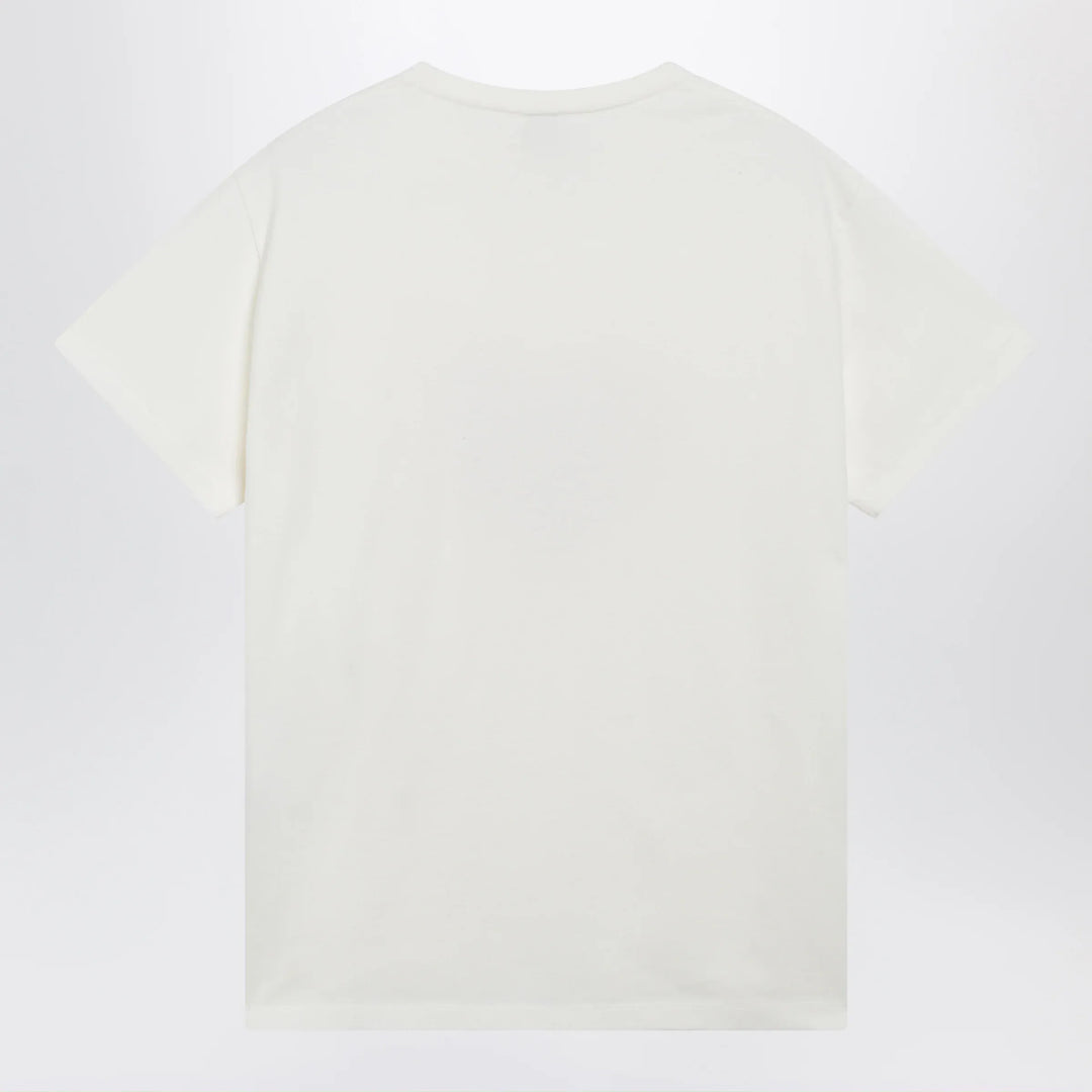 Chloé - White T-shirt with cherry logo print Brand T-Shirt