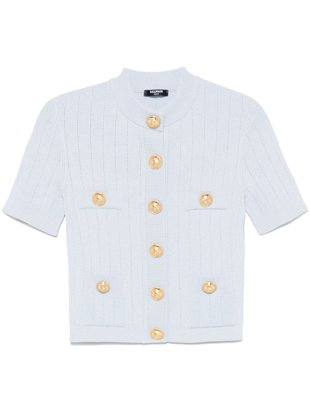 Balmain Topwear 38 Balmain Sweater Balmain Light Blue Sweater Brand