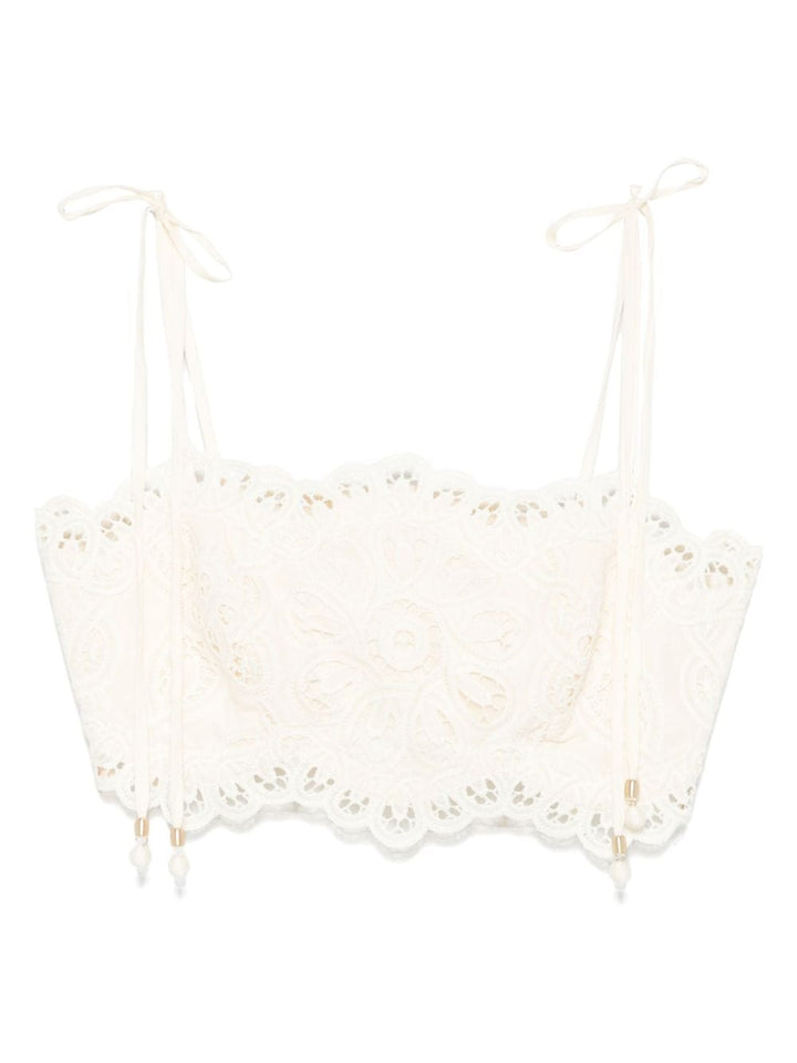 Zimmermann Topwear 3 Zimmermann Top Ivory Zimmermann Top Ivory Brand