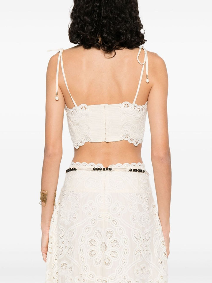 Zimmermann Topwear 3 Zimmermann Top Ivory Zimmermann Top Ivory Brand
