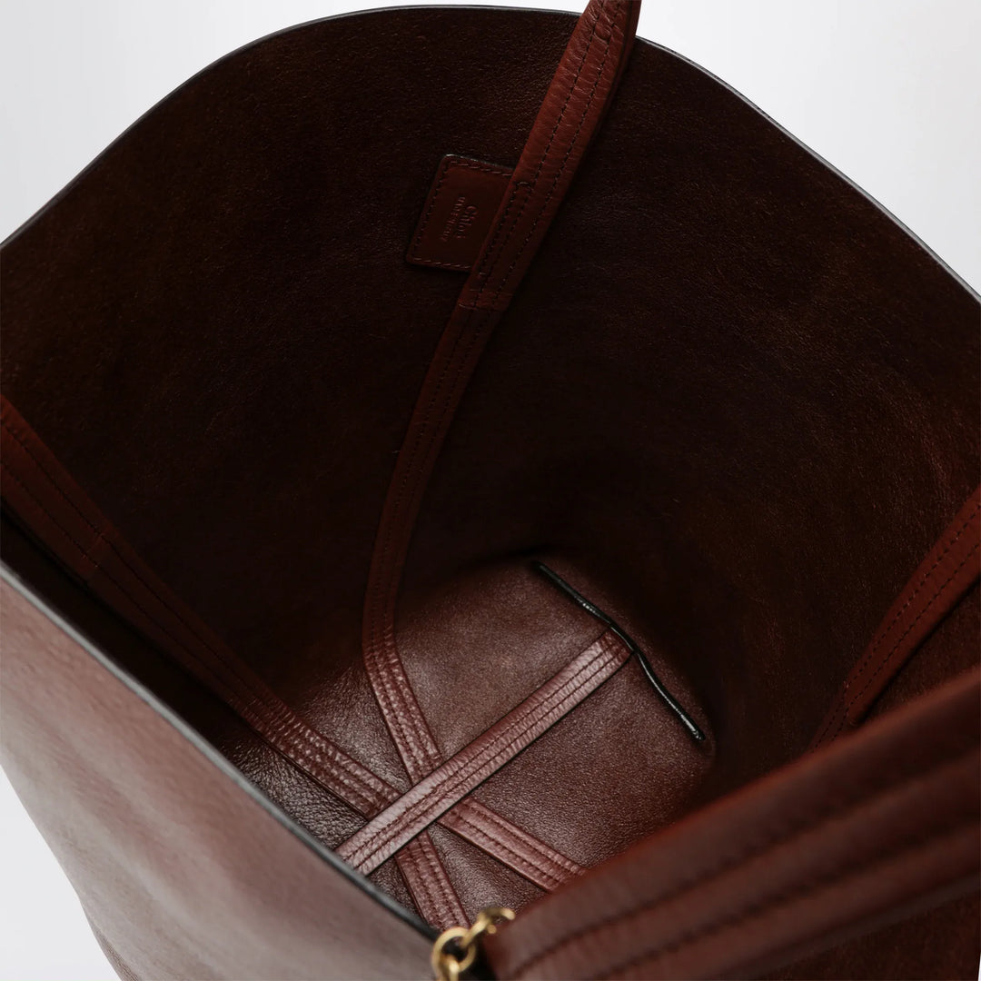 Chloé - Large brown Chloé Spin Tote Bag Brand Tote Bag U