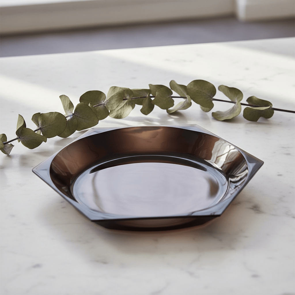 Mario Luca Giusti Camilla Acrylic Tray Smoked Brand Trays