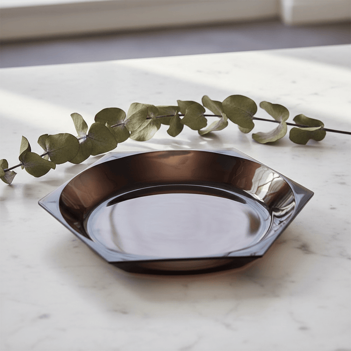 Mario Luca Giusti Camilla Acrylic Tray Smoked Brand Trays