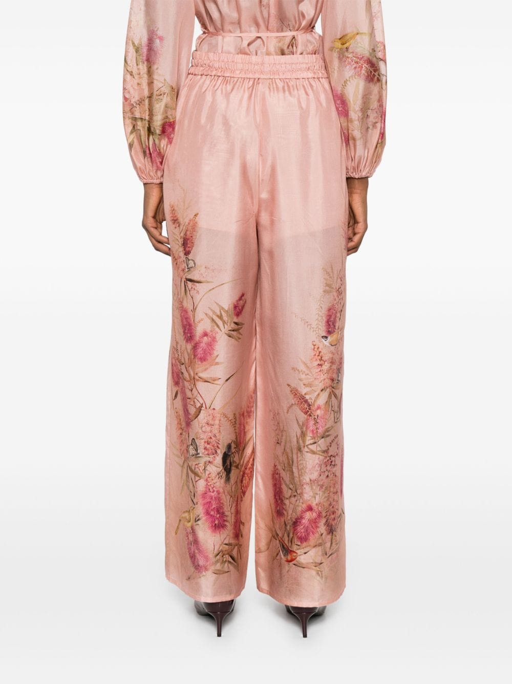 Zimmermann Trousers Zimmermann Trousers Pink Zimmermann Trousers Pink Brand