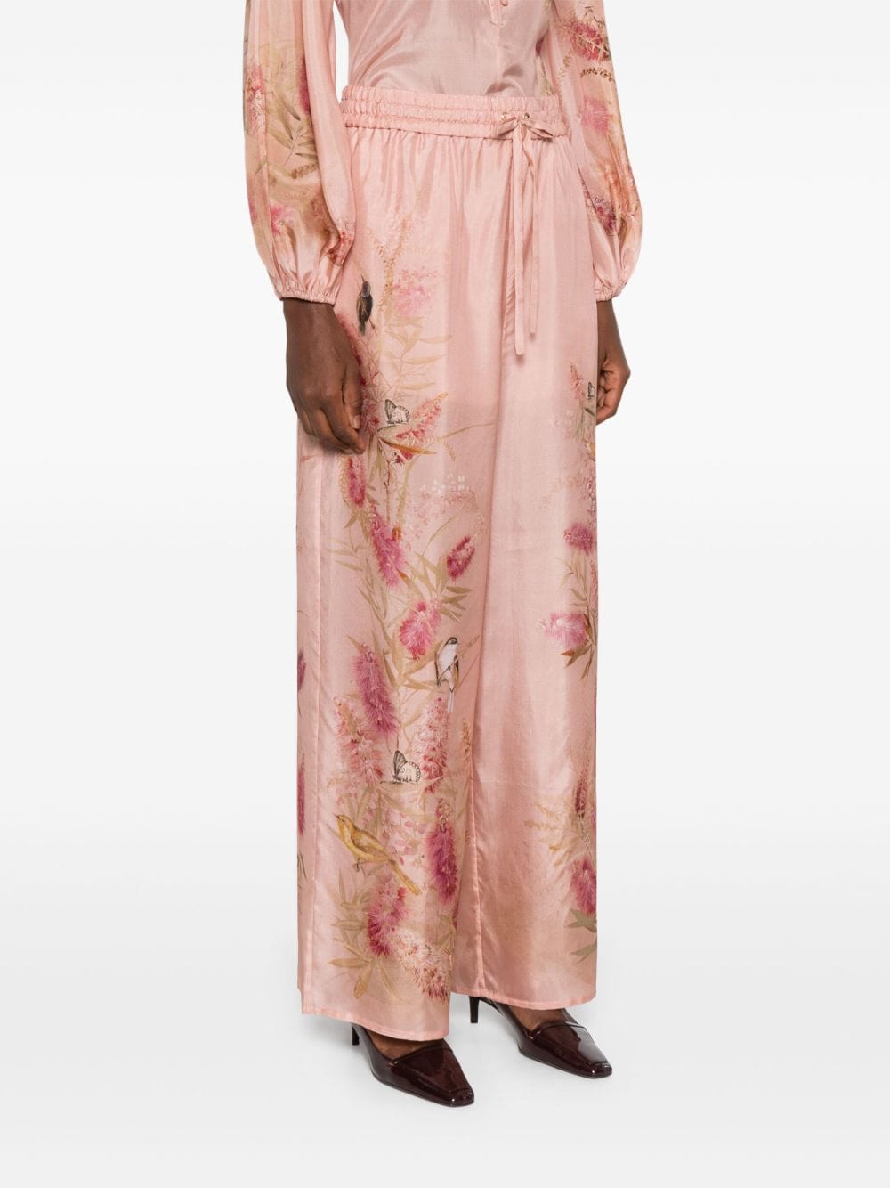 Zimmermann Trousers Zimmermann Trousers Pink Zimmermann Trousers Pink Brand