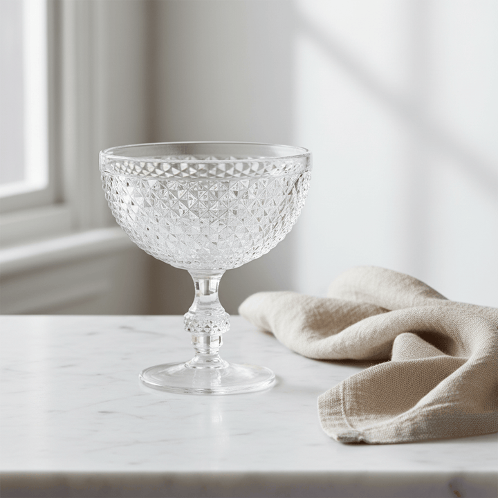 Mario Luca Giusti Crystal Ice Cream Cup Clear Brand Tumblers