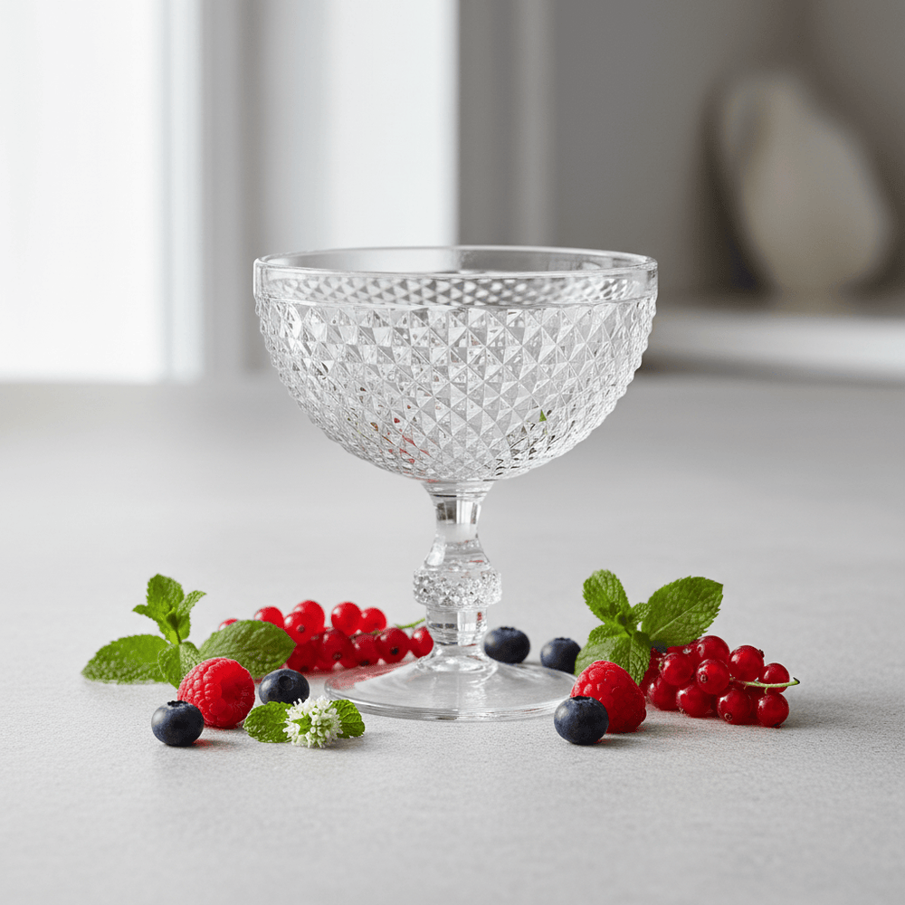 Mario Luca Giusti Crystal Ice Cream Cup Clear Brand Tumblers